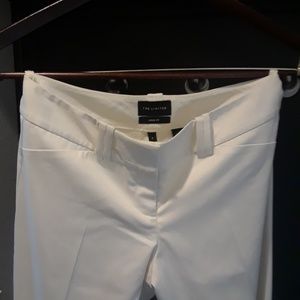 The Limited Drew Fit Light Cream Pants